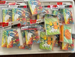 Pokemon TCG Mega Evolution Mini Portfolio - NO PACK - - BINDER ONLY lot of 18 - Image 1