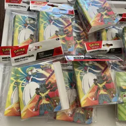 Pokemon TCG Mega Evolution Mini Portfolio - NO PACK - - BINDER ONLY lot of 18 - Image 2