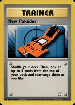 New Pokedex 95/111 Uncommon Neo Genesis Multi Item Discount MP - Image 1