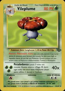 Vileplume 31/64 Rare Jungle Multi Item Discount MP - Image 1