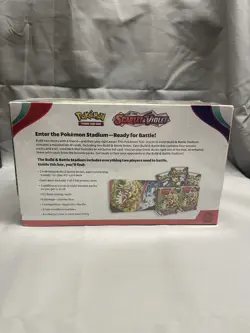 Pokemon TCG Scarlet and Violet Build and Battle Stadium Factory Sealed - Image 2