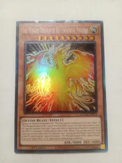 Yugioh The Winged Dragon of Ra - Immortal Phoenix MZTM-EN074 Collector's Rare NM - Image 1