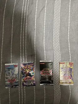 Yugioh 4 Pack Lot! New Sealed! Tournament Pack 5 CRV1, LON And Dark Revelation 2 - Image 1