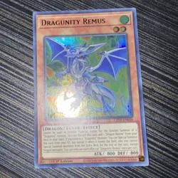 Yugioh Dragunity Remus UR 1st Ed. GFTP-EN038 Near Mint - Image 1