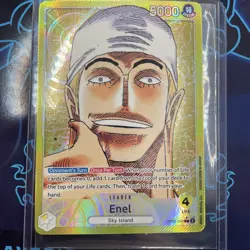 One Piece Awakening of the New Era Enel Alternate Art Leader #OP05-098 2023 - Image 1