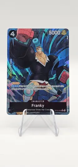 One Piece TCG | Franky (090) (Parallel) | OP10-090 | OP10 | NM Foil - Image 1