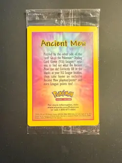 Pokemon TCG Ancient Mew Promo Holo Rare Card 1999/2000 - Image 2
