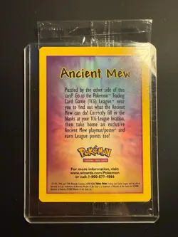 Pokemon TCG Ancient Mew Promo Holo Rare Card 1999/2000 - Image 3
