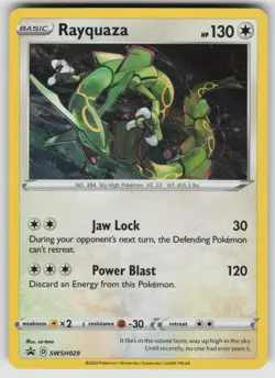 Rayquaza - Promo SWSH: Sword & Shield Promo Cards SWSH029 Pokemon - Image 1
