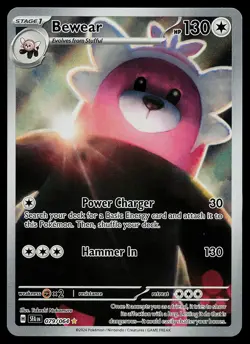 Pokemon Card - Bewear Holo Shrouded Fable 079/064 Holo Illustration Rare - Image 1