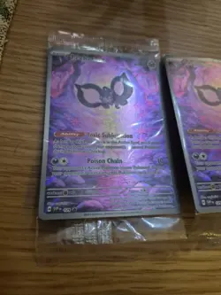 3 SEALED Pokemon Center Exclusive SVP #129 Pecharunt ETB Promo Pokemon TCG Card - Image 2