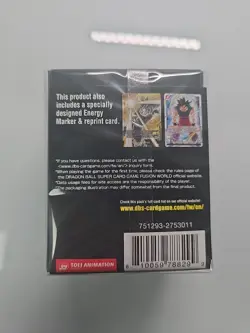 Dragon Ball Super Card Game Fusion World Official Card Case 01 Son Goku Deck Box - Image 2