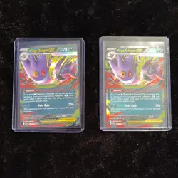 Pokemon Mega Gengar EX XY175 Holo Cards 2x Standard Size English - Image 1