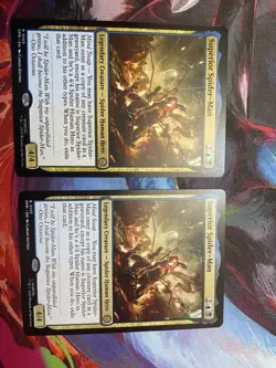 Magic: The Gathering Superior Spider-Man x2 2023 Legendary Creature Cards - Image 1