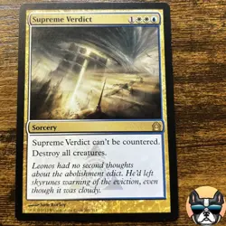 Magic the Gathering MTG- Supreme Verdict- NM- 201/274- Return to Ravnica - Image 1