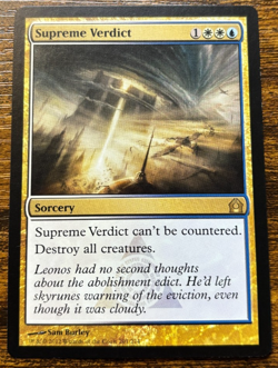 Magic the Gathering MTG- Supreme Verdict- NM- 201/274- Return to Ravnica - Image 3