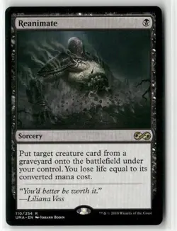 Magic The Gathering Ultimate Masters - Reanimate - Rare #110/254 - Image 1