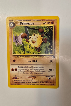 2001 Pokemon PRIMEAPE #18 Southern Islands Base Set - Image 1