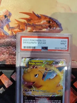 Dragonite VSTAR 050/078 Pokemon GO PSA 9 - Image 2