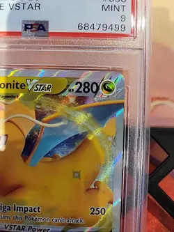 Dragonite VSTAR 050/078 Pokemon GO PSA 9 - Image 3
