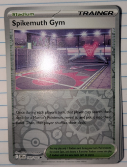 Pokemon TCG Spikemuth Gym Destined Rivals SV10 169/182 Reverse Holo Uncommon - Image 1