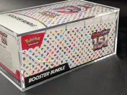Pokemon 151 SV3.5 Booster Bundle Display Factory Sealed Case W/Acrylic Case - Image 4