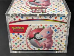 Pokemon 151 SV3.5 Booster Bundle Display Factory Sealed Case W/Acrylic Case - Image 5