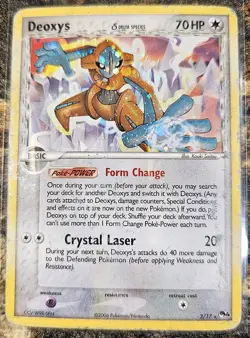 Pokemon 2006 POP Series 4 Deoxys Holo 2 HP - Image 1