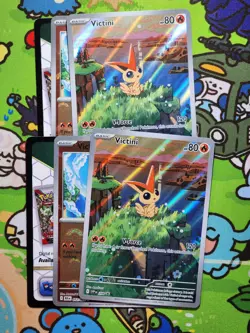 Victini 208 Promo SVP Scarlet Violet Black Bolt Pokemon TCG BLK - Image 2