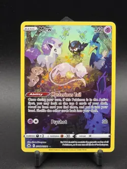 Mew GG10/GG70 Crown Zenith: Galarian Gallery Holo NM Pokemon - Image 1