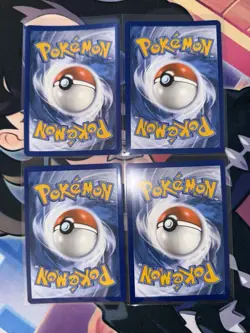 LOT OF 4 Pokemon TCG Eeveelutions Holo Eevee Umbreon Pokeball Flareon Espeon - Image 3