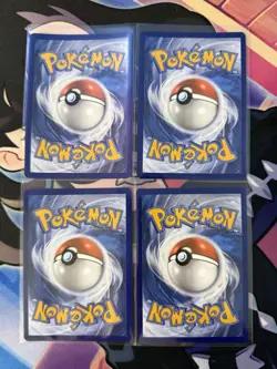 LOT OF 4 Pokemon TCG Eeveelutions Holo Eevee Umbreon Pokeball Flareon Espeon - Image 4