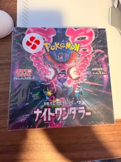 Pokemon Night Wanderer Booster Box sv6a TCG Scarlet & Violet Japanese NEW Sealed - Image 1