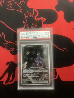 Pokemon 2023 SVP #52 Mewtwo 151 UPC Promo PSA 9 - Image 2