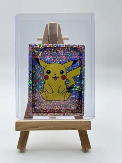 Pikachu S1 Prism Holo Foil Sticker - Merlin Pokemon Series 1 (1999) - Image 1