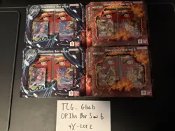 One Piece Card Game Illustration Box Vol. 5 & 6 [4 Boxes] [LOT 2] - Image 1
