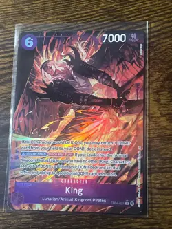 King (Alternate Art) EB04-031 The Azure Sea's Seven Foil - Image 1