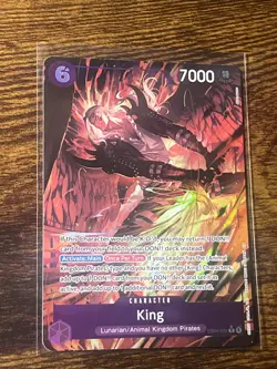 King (Alternate Art) EB04-031 The Azure Sea's Seven Foil - Image 2