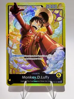 One Piece Monkey.D.Luffy Leader ST29-001 Starter Deck English - Image 1
