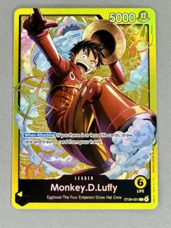 One Piece Monkey.D.Luffy Leader ST29-001 Starter Deck English - Image 3