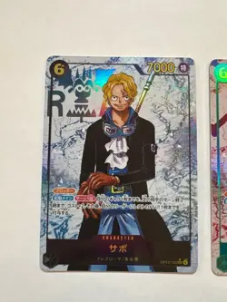Sabo Luffy Ace SEC Parallel OP13-118 Japanese ONE PIECE Carrying on His Will - Image 3