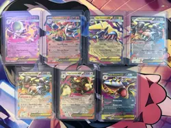 LOT OF 12 Pokemon TCG Mega EX and EX Cards Rare Holo All NM - Image 1