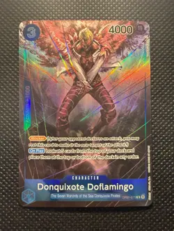 Donquixote Doflamingo OP01-073 Alternate Art One Piece Card Game ENGLISH FOIL NM - Image 1
