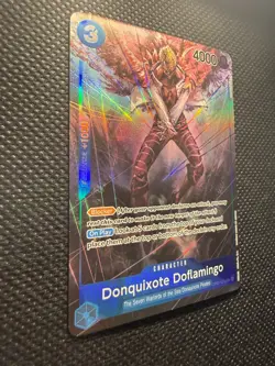 Donquixote Doflamingo OP01-073 Alternate Art One Piece Card Game ENGLISH FOIL NM - Image 3