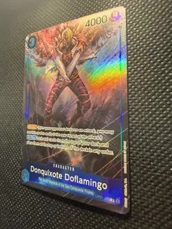 Donquixote Doflamingo OP01-073 Alternate Art One Piece Card Game ENGLISH FOIL NM - Image 5