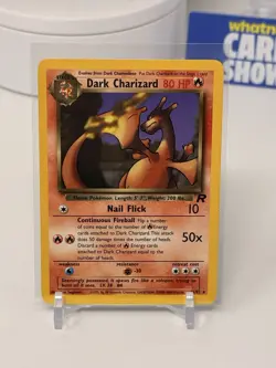 Pokemon Card Dark Charizard 21/82 Team Rocket-Unlimited Edition Regular NON HOLO - Image 1