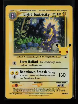 Light Toxtricity SWSH137 Holo SWSH: Sword & Shield Promo Cards Pokemon Card - Image 1