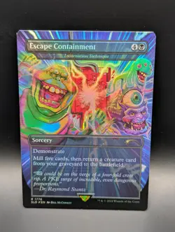 MTG - Escape Containment - RAINBOW FOIL - (Incarnation Technique) - SLD #1776 - Image 1