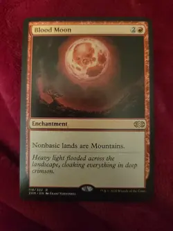 MTG Blood Moon - Double Masters 118/332 Regular NM Magic The Gathering - Image 1