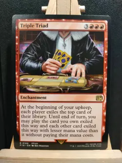 Triple Triad - Final Fantasy - Rare - NM (see pics) MTG - Image 1